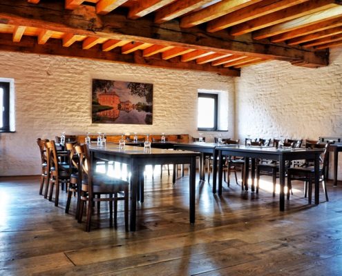 Raum für Seminare im Nierskabinet, Schloss Wissen