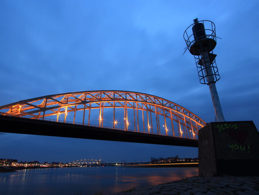 Nijmegen an der deutsch-neiderländischen Grenze