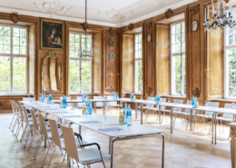 Schloss-Wissen_Grosses-Esszimmer_AR50439Web Tagen im Großen Esszimmer Schloss Wissen